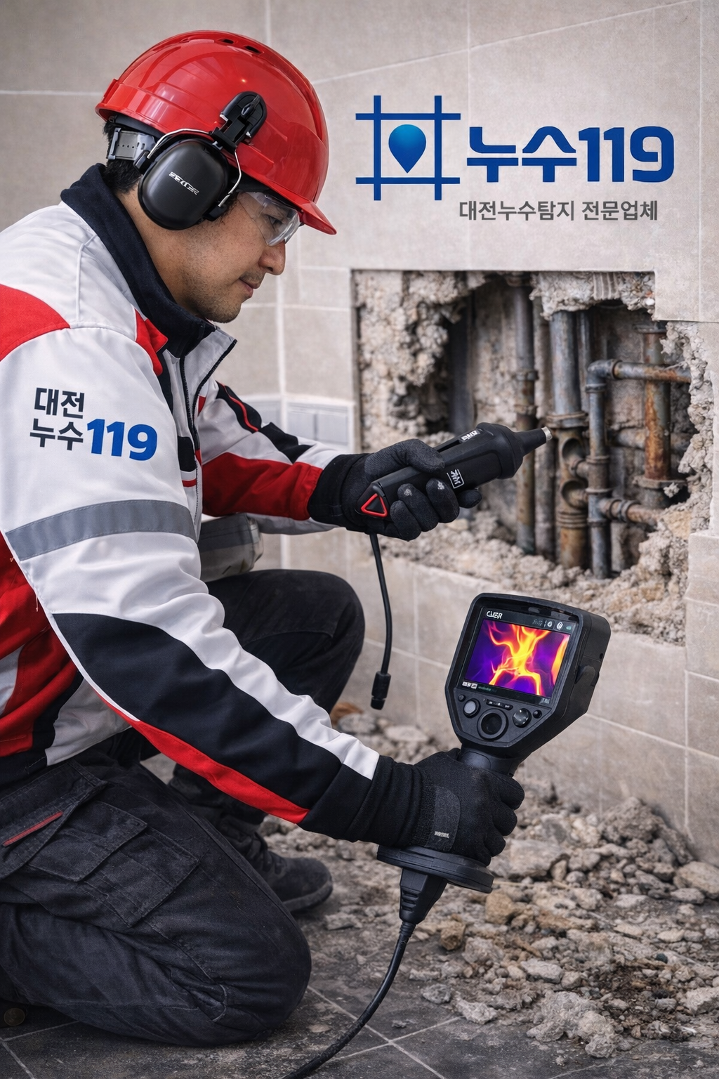 대전누수119 열화상 누수탐지